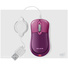 Belkin Retractable Travel Mouse - Plum Berry