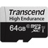 Transcend 64GB High Endurance 350V UHS-I microSDXC Memory Card