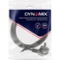 DYNAMIX 2M 3-Pin Right-Angled Plug to Bare End 3 Core 1mm Cable
