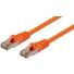 DYNAMIX 15m Cat6A SFTP 10G Patch Lead (Cat6 Augmented) 500MHz (Orange)