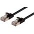 DYNAMIX 0.75m Cat6A S/FTP Slimline Shielded 10G Patch Lead (Black)