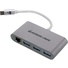 IOGEAR Gigalinq USB Type-C to USB Type-A Hub with Ethernet Adapter