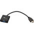 Xcellon HDMI to VGA + Audio Adapter Cable