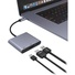EZQuest 3-Port USB Type-C Multimedia Adapter with Charging