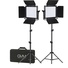 GVM 800D-RGB-II-2L Studio 2-Video Light Kit (2.1m)