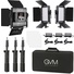 GVM 800D-RGB LED Light Panel (3-Light Kit)