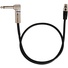 Shure WA304 right-angled 1/4" jack to 4-pin mini-connector Instrument cable