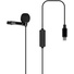 Comica Audio CVM-V01SP(UC) Omnidirectional USB-C Lavalier Microphone (Black, 2.5m)