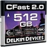 Delkin DDCFST560512 512GB Cinema CFast 2.0 Memory Card