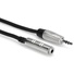 Hosa 3.5mm TRS Male to 3.5mm TRS Female Pro Headphone Extension Cable (7.6m)