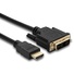 Hosa Standard Speed HDMI Male to DVI-D Male Cable (0.9m)