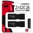 Kingston 32GB Data Traveler 100 G3 USB 3.0 Flash Drive (2-Pack)