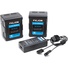 Fxlion BP-M150 Dual Square Compact Battery & Charger Kit (148Wh, V-Mount)