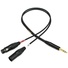 Mogami Insert Cable 1/4 TRS to Male and Female XLR (1.8m)
