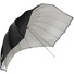 Angler ParaSail Parabolic Umbrella (White with Removable Black/Silver, 2.2m)