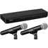 Shure BLX288/PG58 Dual-Channel Wireless Handheld Microphone System with PG58 Capsules (M17: 662 - 686 MHz)