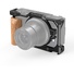 SmallRig Cage with Wooden Handgrip for Sony ZV1 Camera
