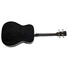 Cort AB590MF-BOP-W Acoustic Bass Guitar (Black Open Pore)