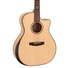 Cort GA-MY Bevel Acoustic Electric Guitar with Guitar Bag (Natural)