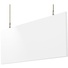 Primacoustic Saturna Hanging Ceiling Baffle with Corkscrew Anchors 2-pc (Paintable White)