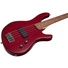 Cort Action Junior Bass Guitar with Guitar Bag (Open Pore Black Cherry)