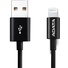 ADATA USB Type A to Lightning Cable - Black (1m)