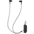 Audio-Technica Consumer ATH-ANC100BT QuietPoint Wireless In-Ear Noise-Canceling Headphones