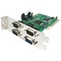 StarTech 4 Port PCI Low Profile RS232 Serial Adapter Card with 16550 UART