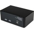 StarTech 2-Port Dual DVI USB KVM Switch with Audio & USB 2.0 Hub (Black)