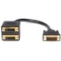 StarTech DVI-D Male to Dual DVI-D Female Video Splitter Cable (30.4cm, Black)