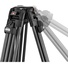 Manfrotto 526-1 Fluid Head With 645 FAST Twin Carbon Fiber Tripod System With 2-In-1 Spreader & Bag