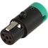 Cable Techniques CT-LPS-TA5-G LPS Low-Profile TA5F Connector (Green)