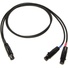 Cable Techniques CT-PSR5PT-224 TA5F to Dual TA3F Lectrosonics SR Receiver Output Cable (60.9cm)
