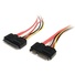 StarTech 22-Pin SATA Power & Data Extension Cable (Red, 30.4cm)