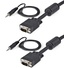 Coax High Resolution Monitor VGA Video Cable with Audio HD15 M/M (10m)