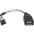 StarTech USB A Female to USB Motherboard 4-Pin Header Adapter (15.2cm)