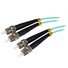 StarTech 10 Gb Aqua MM Fiber Patch Cable ST/ST (1m)