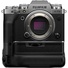 Fujifilm X-T4 Mirrorless Digital Camera (Body Only, Silver) + VG-XT4 Vertical Battery Grip