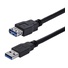 StarTech Black USB 3.0 Extension Cable M/F (1m)