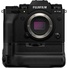 Fujifilm X-T4 Mirrorless Digital Camera (Body Only, Black) + VG-XT4 Vertical Battery Grip