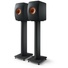 KEF S2 Speaker Floor Stand (Carbon Black, Pair)