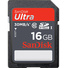 SanDisk Ultra SDHC 16GB Memory Card (30 MB/s)