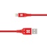 PROMATE NerveLink-i2 Ultra-Slim Power and Data Cable with Lightning Connector (2m, Red)