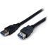 StarTech USB 3.0 Extension Cable M/F (Black, 2m)