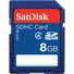 SanDisk 8GB SDHC Memory Card (Class 4)