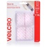 VELCRO Hook & Loop Pre-Cut Stick On Surface Tape (25mm x 50mm, 6 Pack)