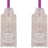 DYNAMIX Cat6A 10G Slimline Component Level UTP Patch Lead (Purple, 0.5m)