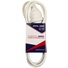 DYNAMIX 240v 10A Standard Duty Power Extension Lead (White, 2m)