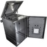 DYNAMIX 18RU Stainless Vented Outdoor Wall Mount Cabinet (610 x 625 x 515mm, Silver)