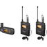 Saramonic UwMic9 UHF Wireless 2x Transmitters and 1x Receiver Lavalier Mic System